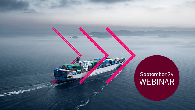Webinar September 24, 2024: FuelEU Maritime: Background and regulatory overview